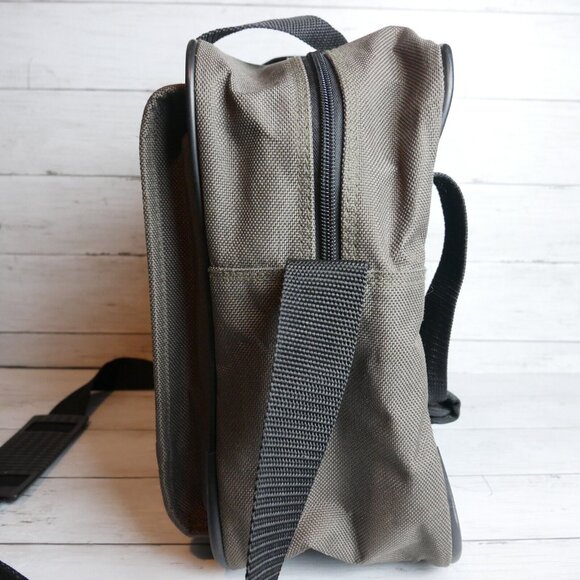 Eddie Bauer Travel Carry On Bag Overnight Small Duffle Olive Army Green - Picture 2 of 12